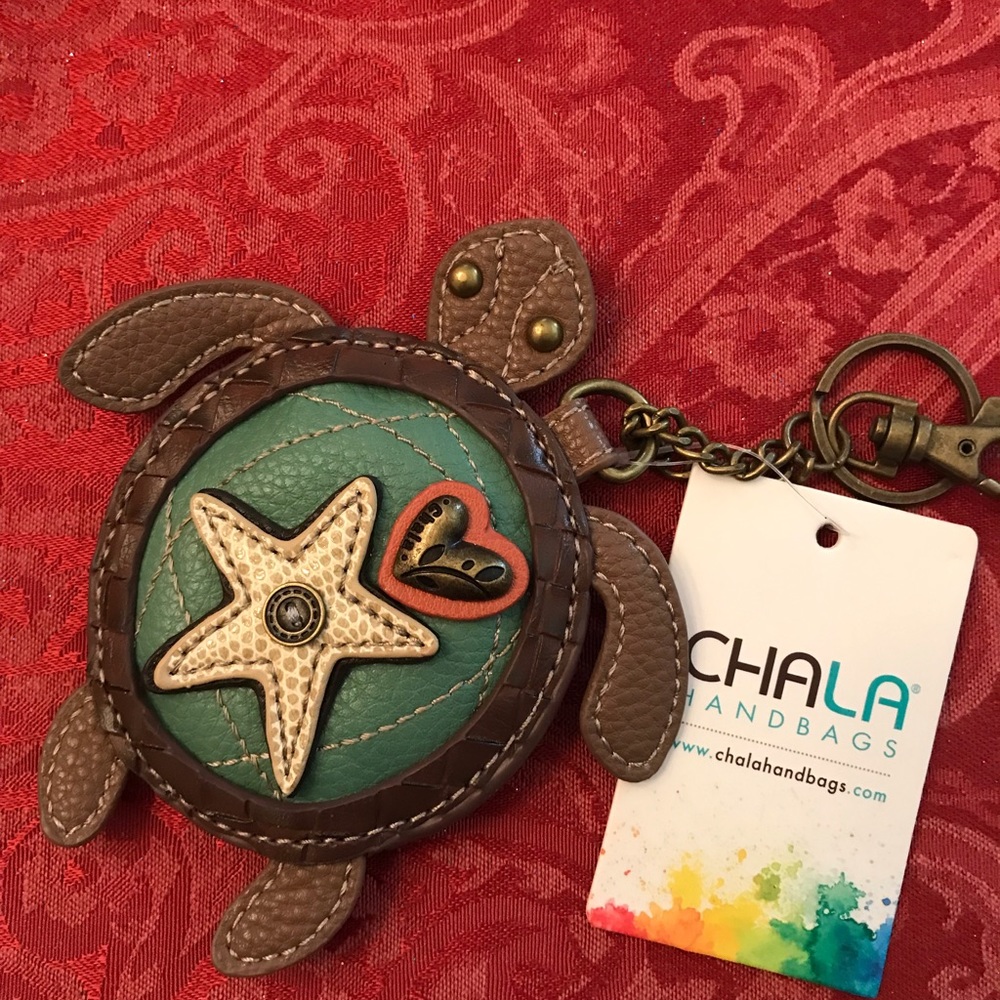 coin purse and key chain